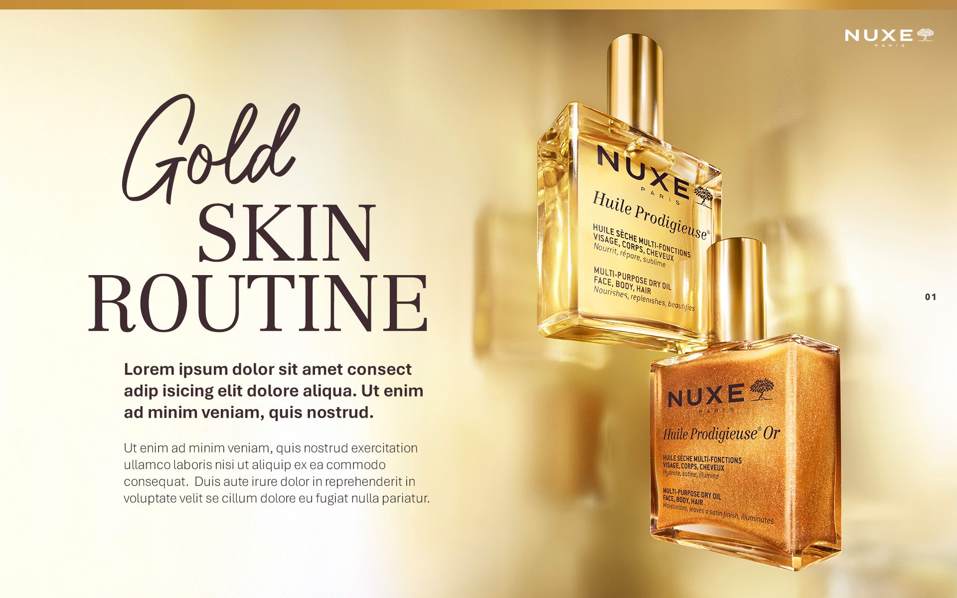 Convention des ventes Nuxe