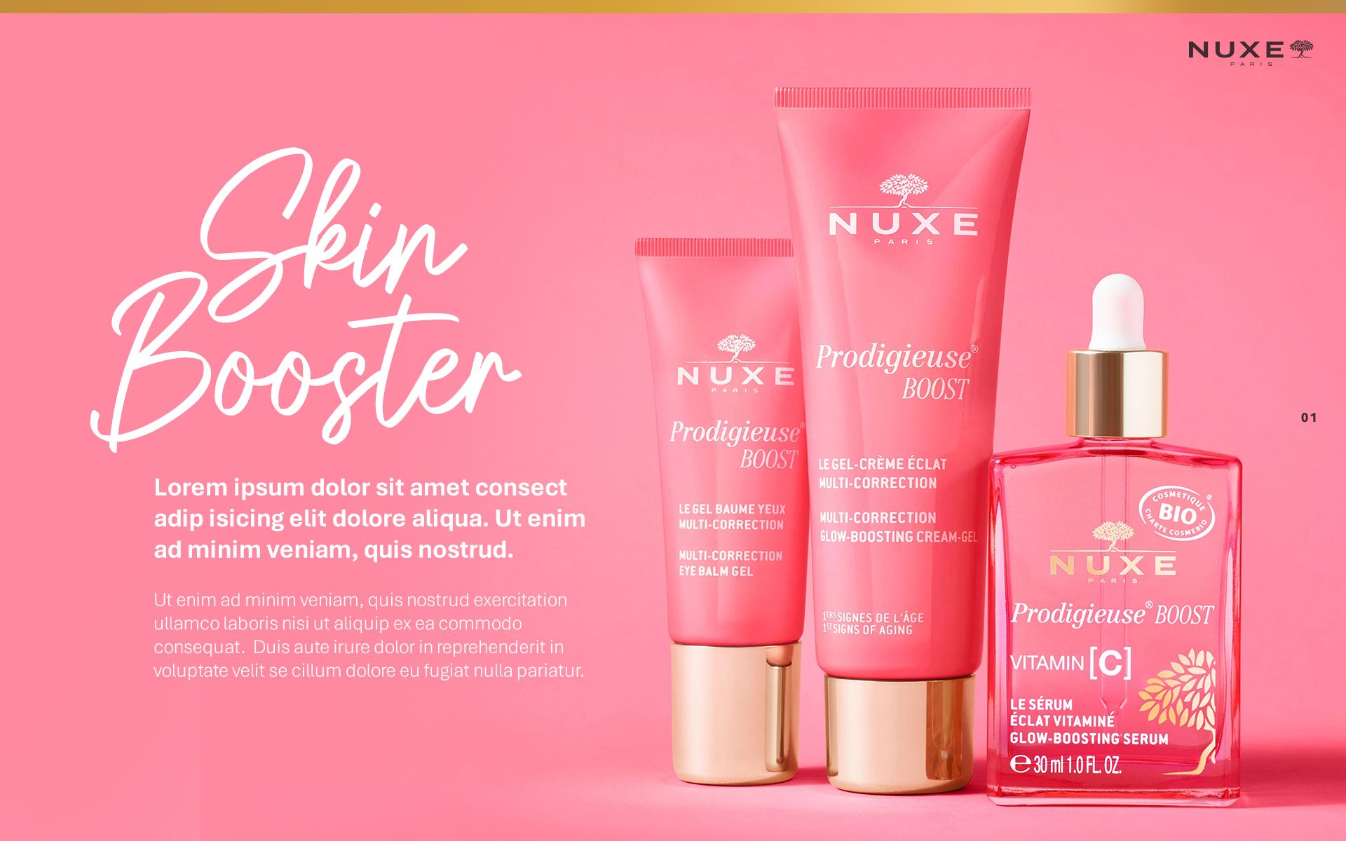 Convention des ventes Nuxe